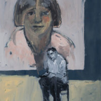 Portrait Gallery, 2012, Oil on wood, 20” x 16”